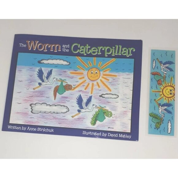 The Worm and the Caterpillar by Anne Strilchuk (2021, Trade Paperback) - Picture 5 of 7
